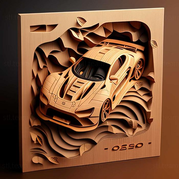3D модель GT Racing 2 Реальный автомобильный опыт (STL)